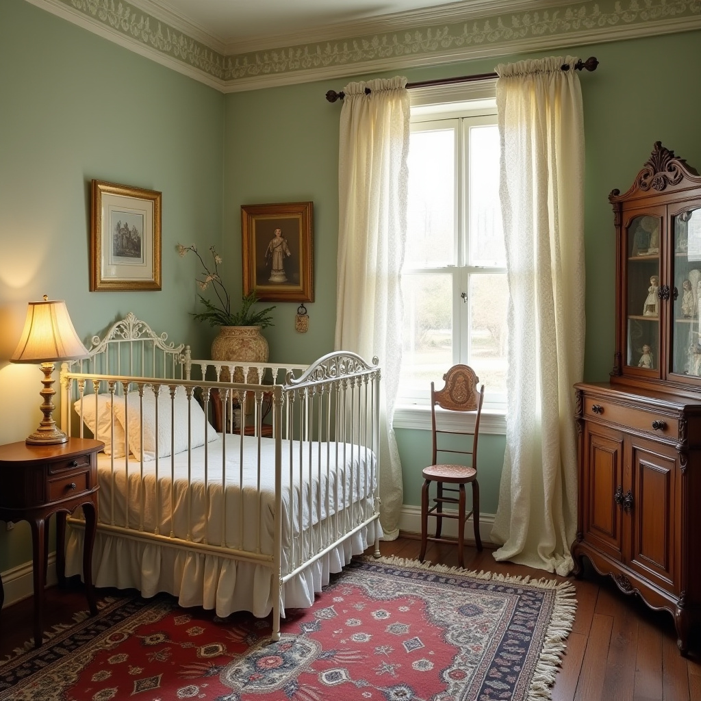 antique nursery decor 11