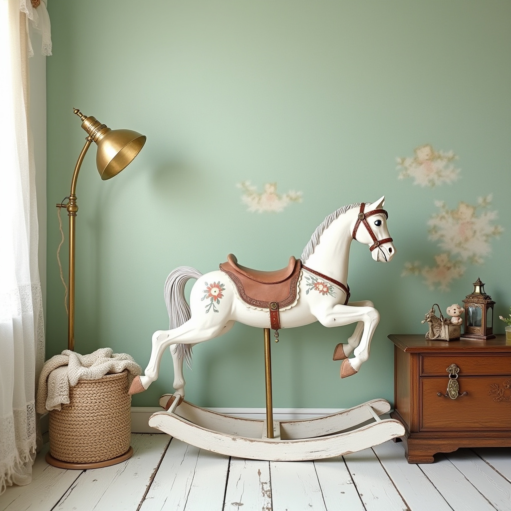 antique nursery decor 17