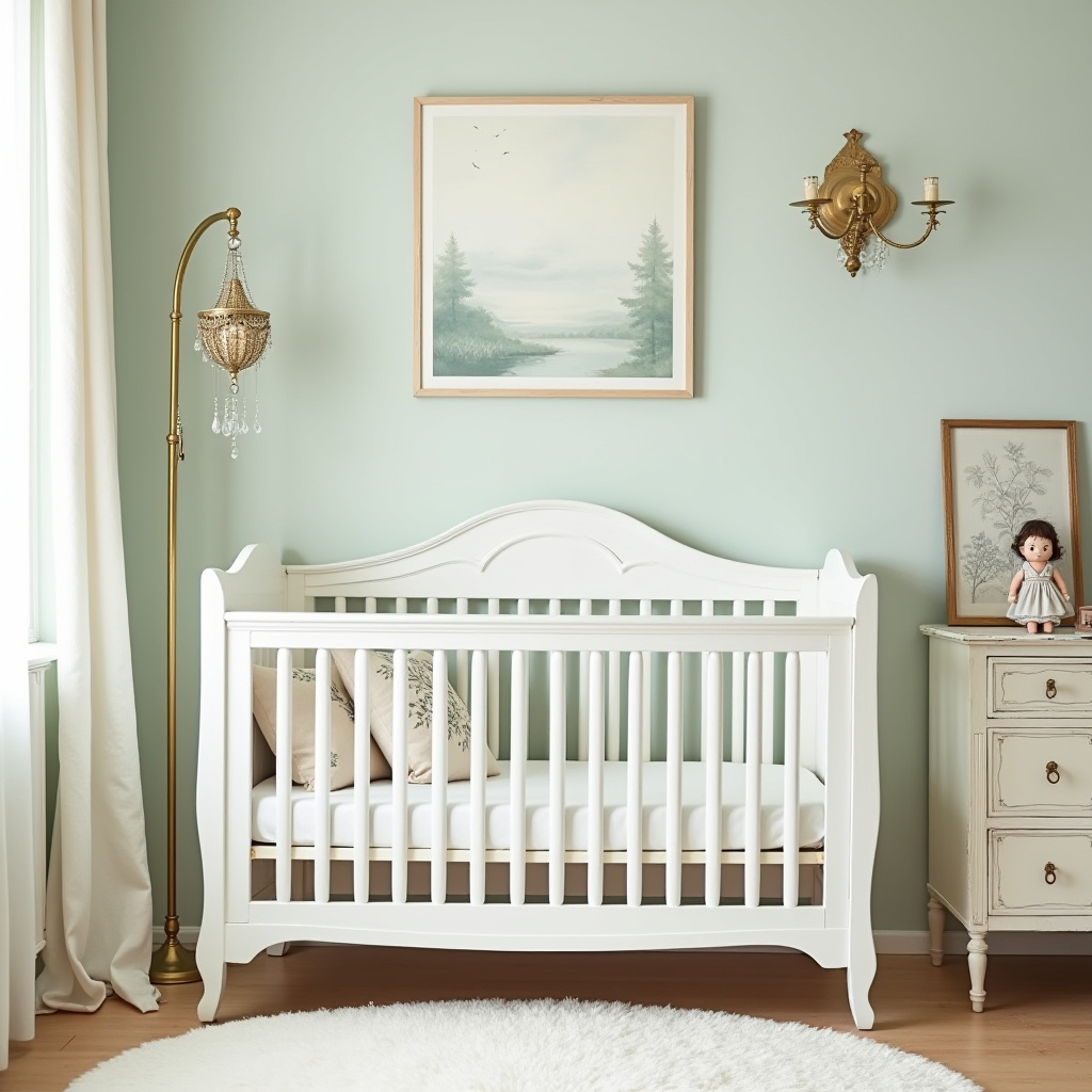 antique nursery decor 29