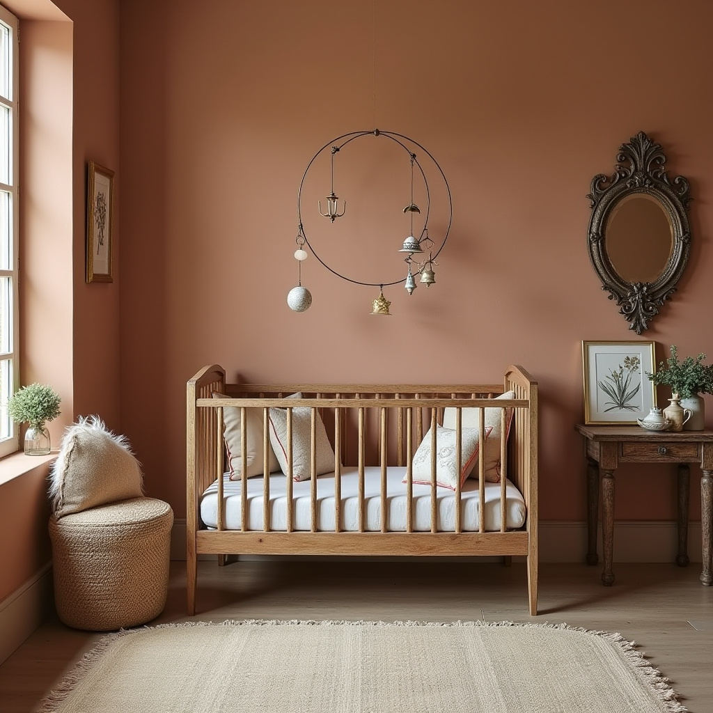 antique nursery decor 33