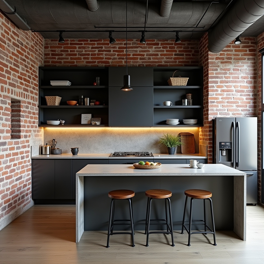 urban loft kitchen