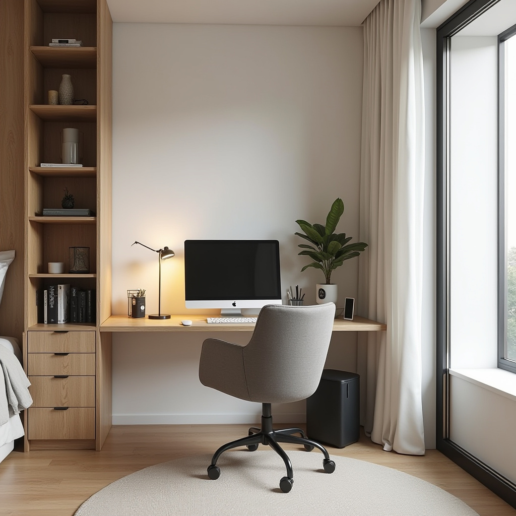 clean minimalist workspace