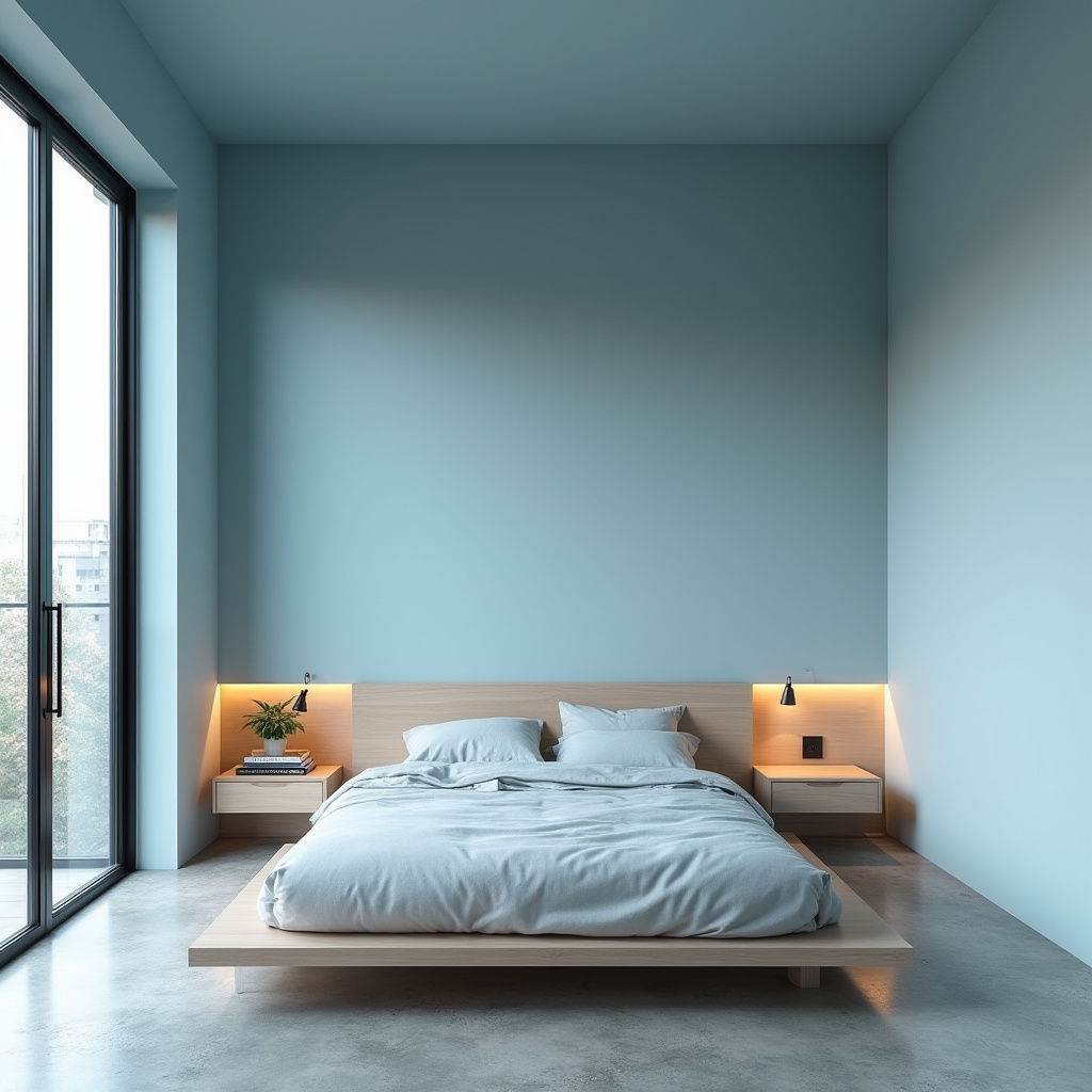 powder blue bedroom 11