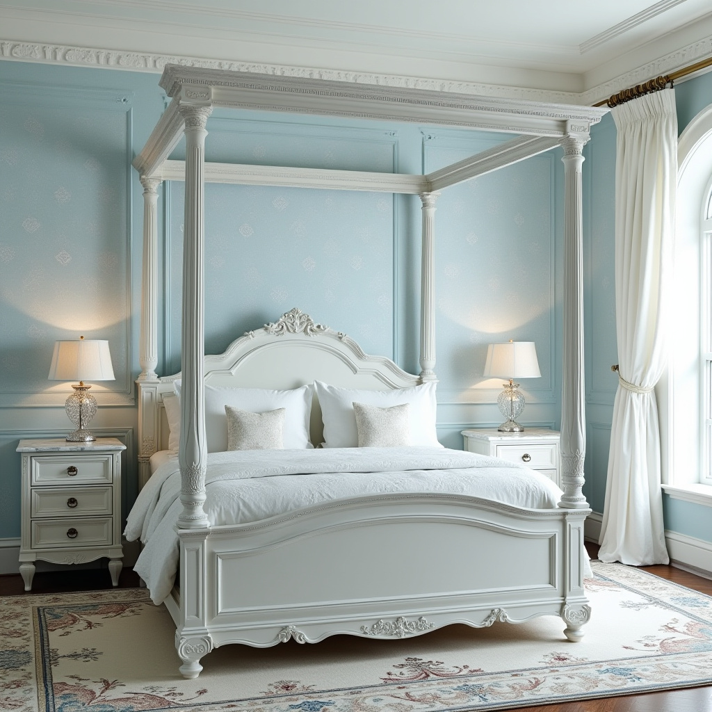 powder blue bedroom 13