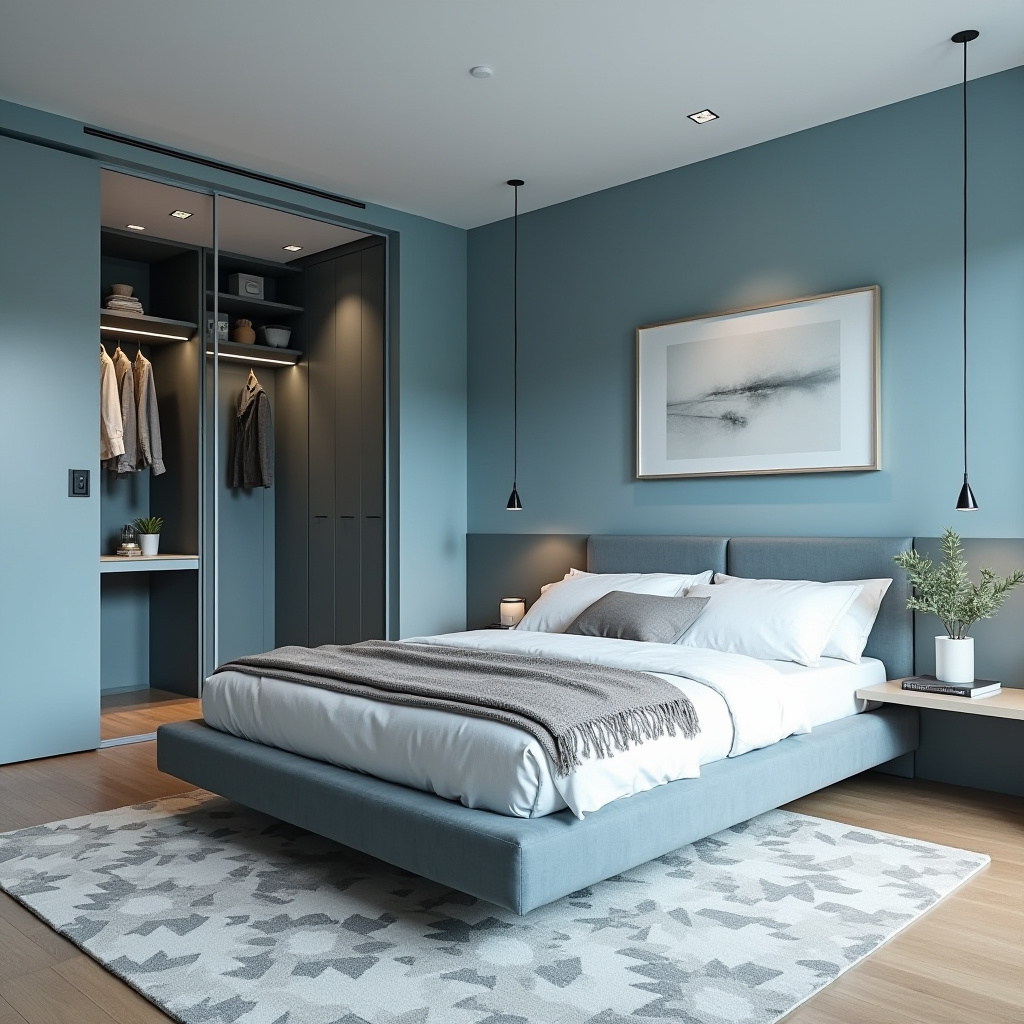 powder blue bedroom 20