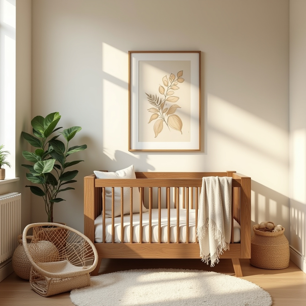 neutral nursery details