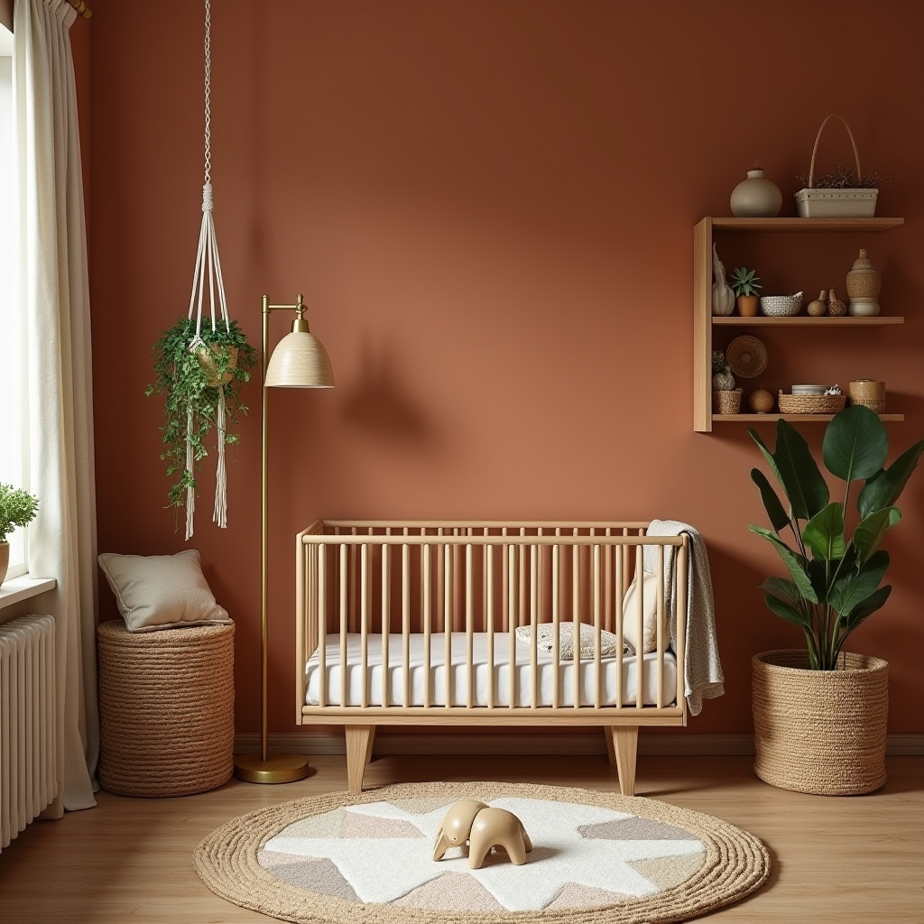 bohemian nursery details