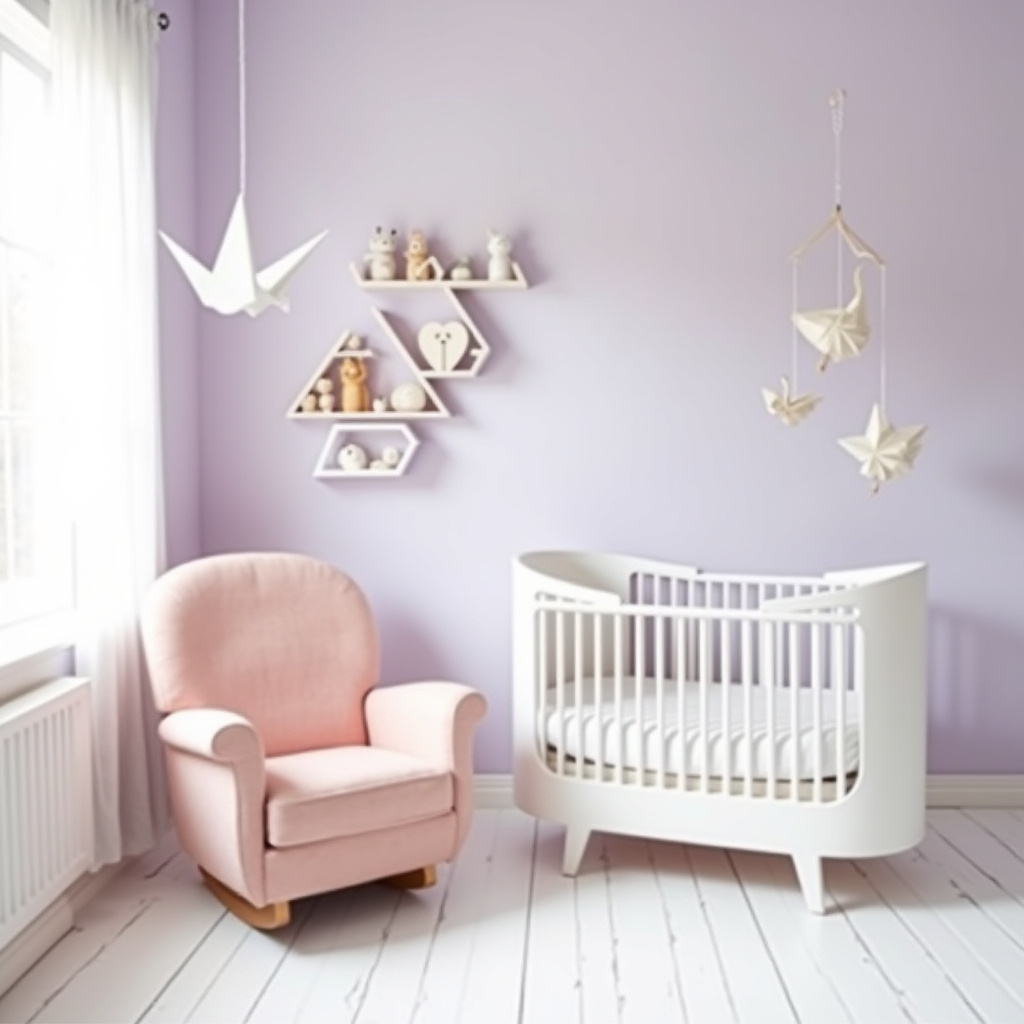 pastel nursery details