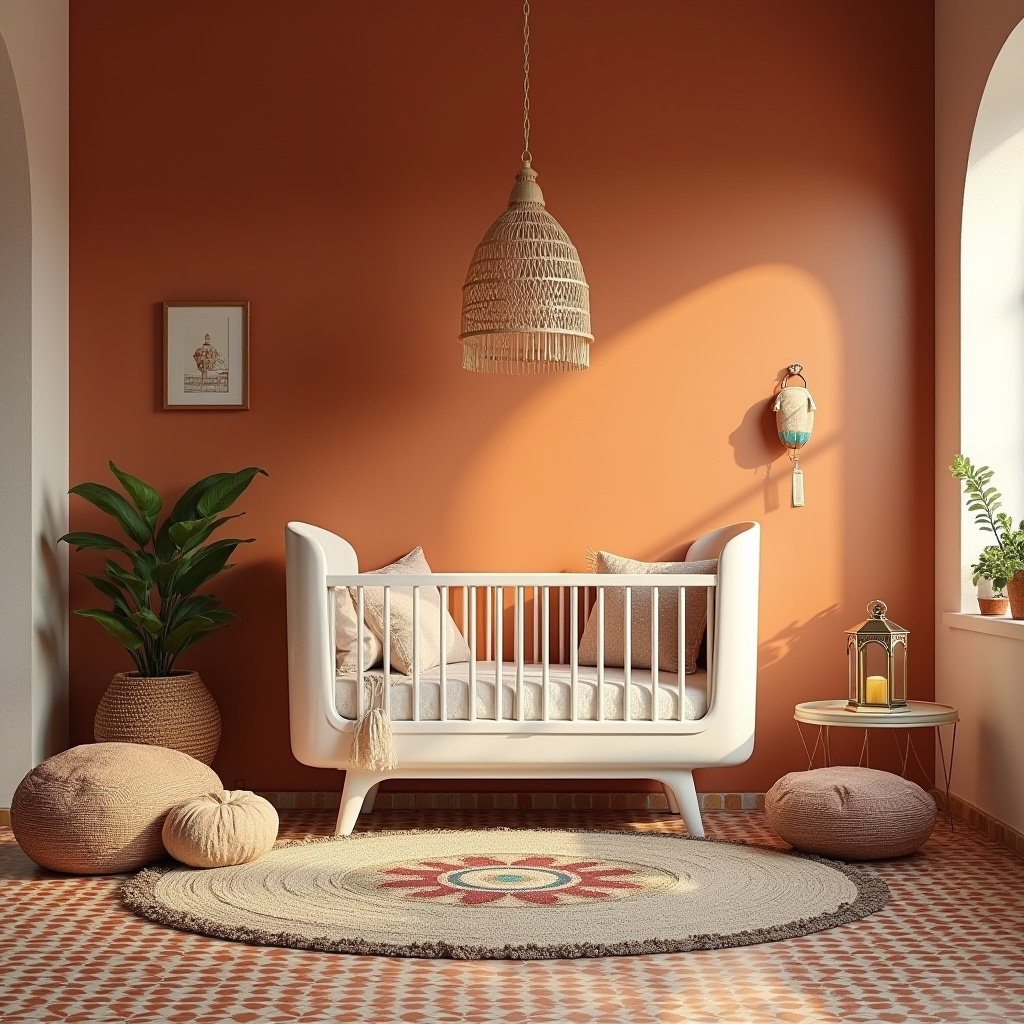 Moroccan nursery details
