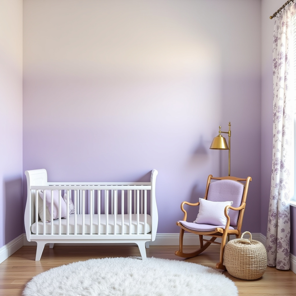 pastel ombré nursery
