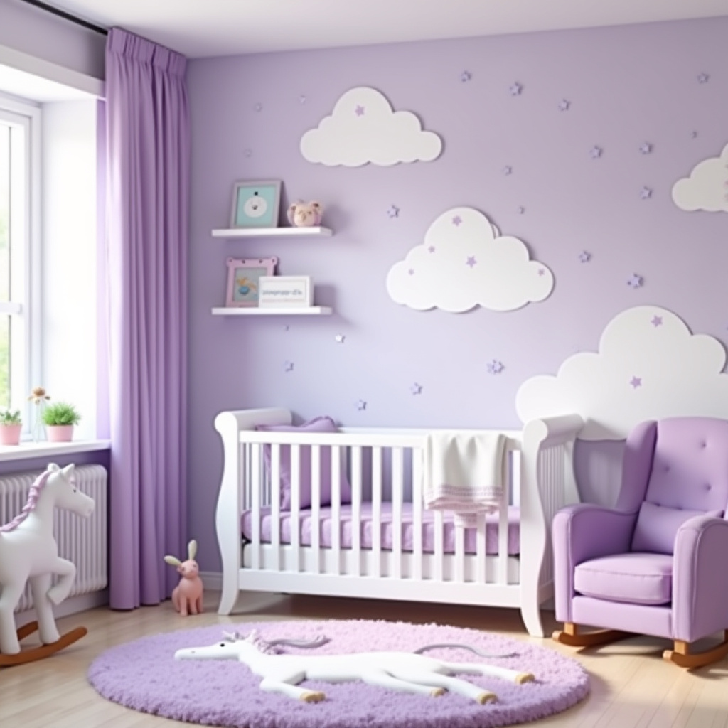whimsical cloud nursery