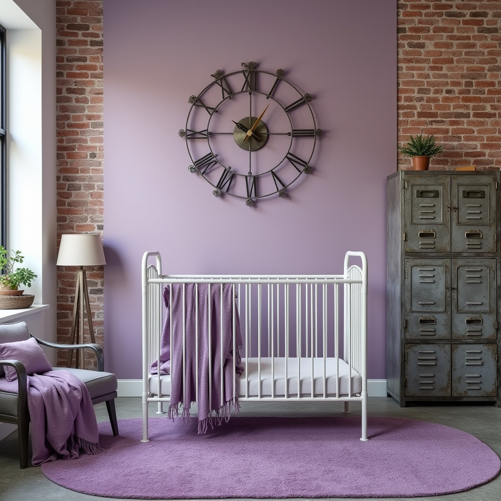 industrial chic nursery