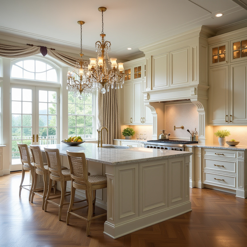 Elegant French Provincial Kitchen