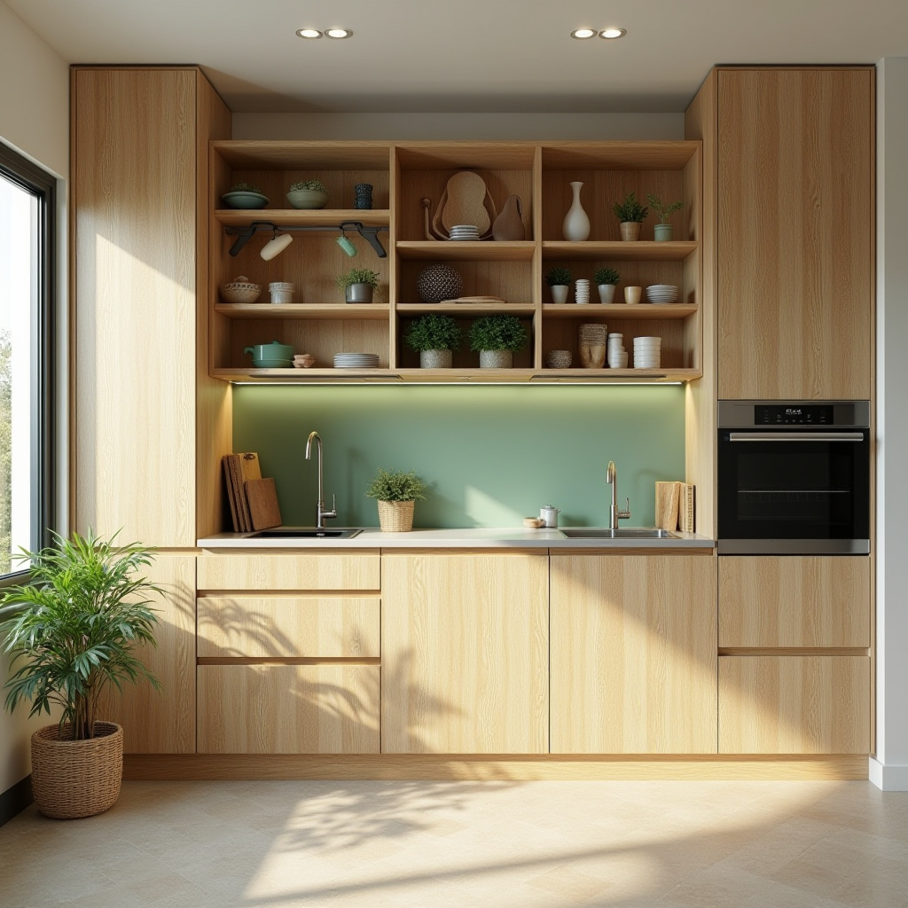 Eco-friendly kitchen cabinets