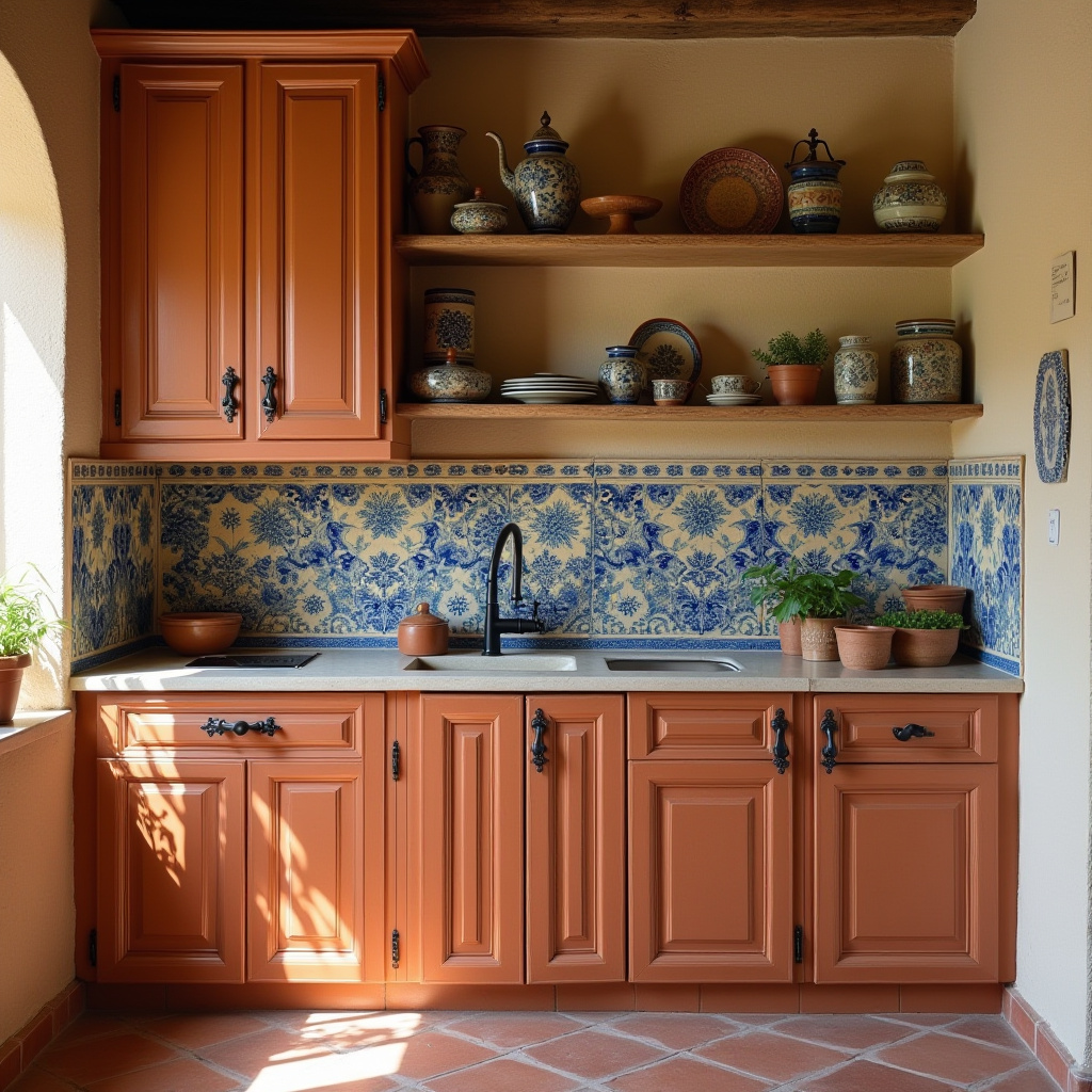 Mediterranean kitchen cabinets