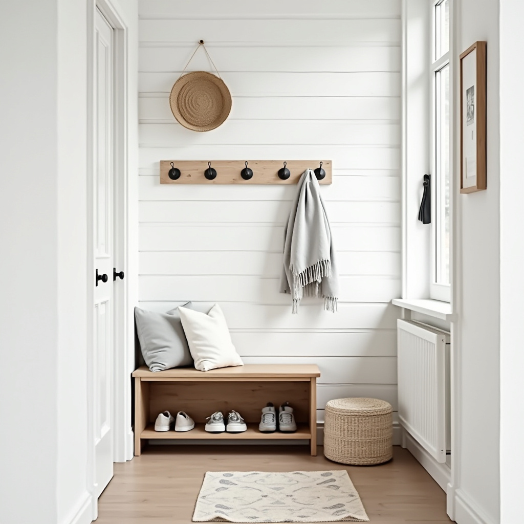 Scandinavian hallway design