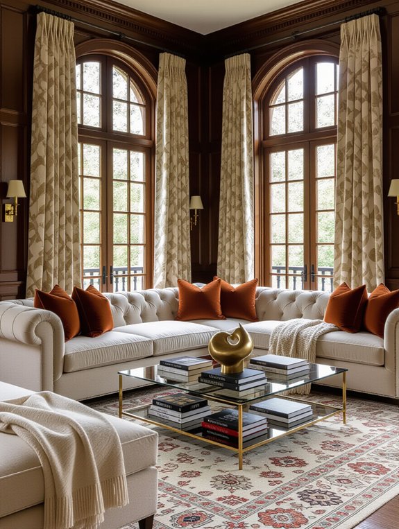 luxe textures and materials