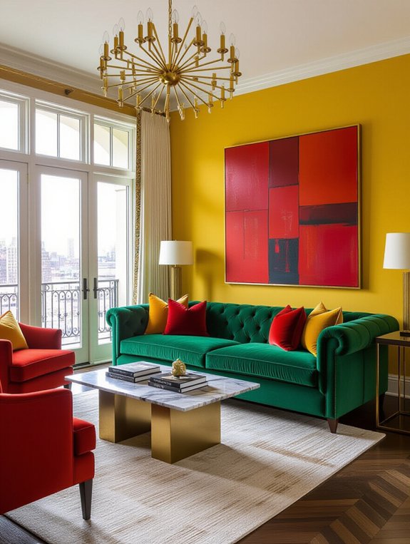 bold colors transform spaces