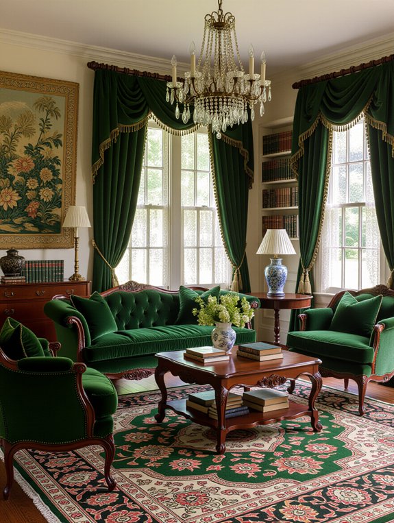 vintage charm living room decor