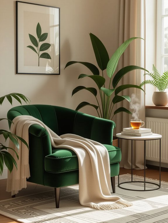 cozy nook for relaxation