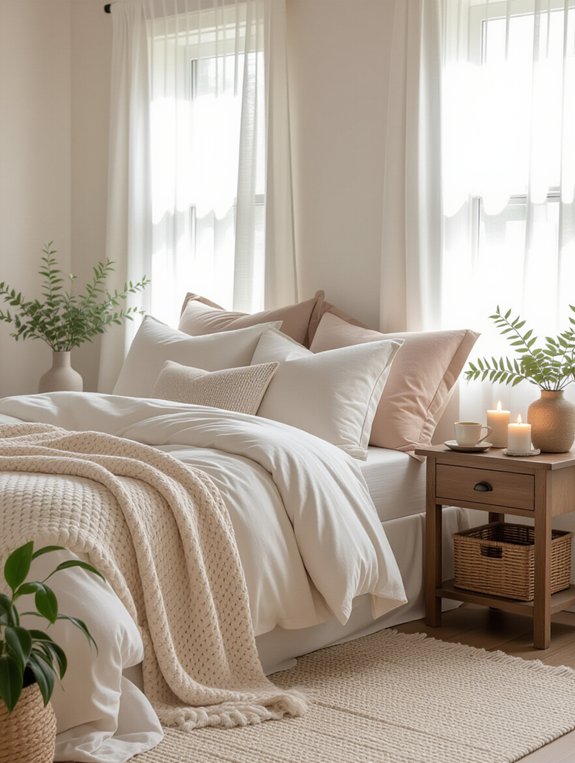 cozy textures enhance comfort