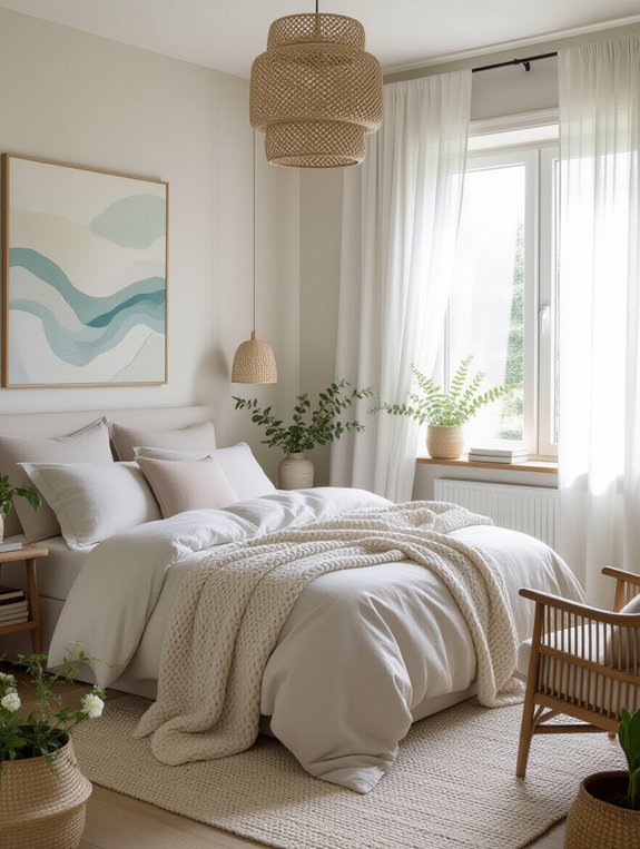 transform bedroom with art