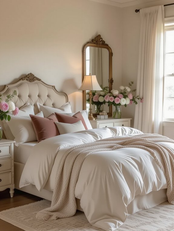 boudoir style bedroom