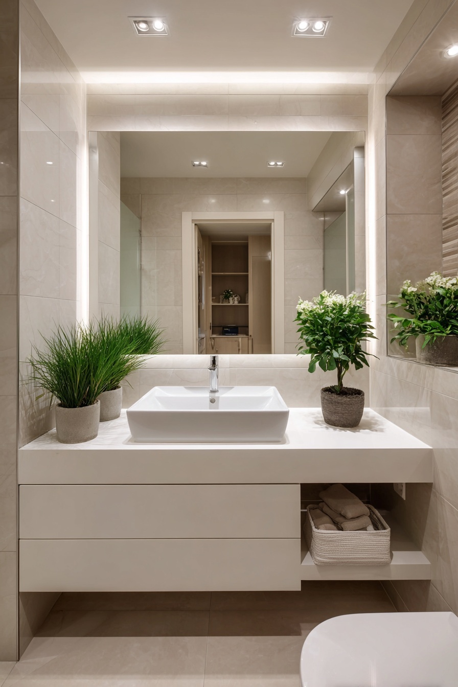 Use Mirrors to Amplify Light and Space