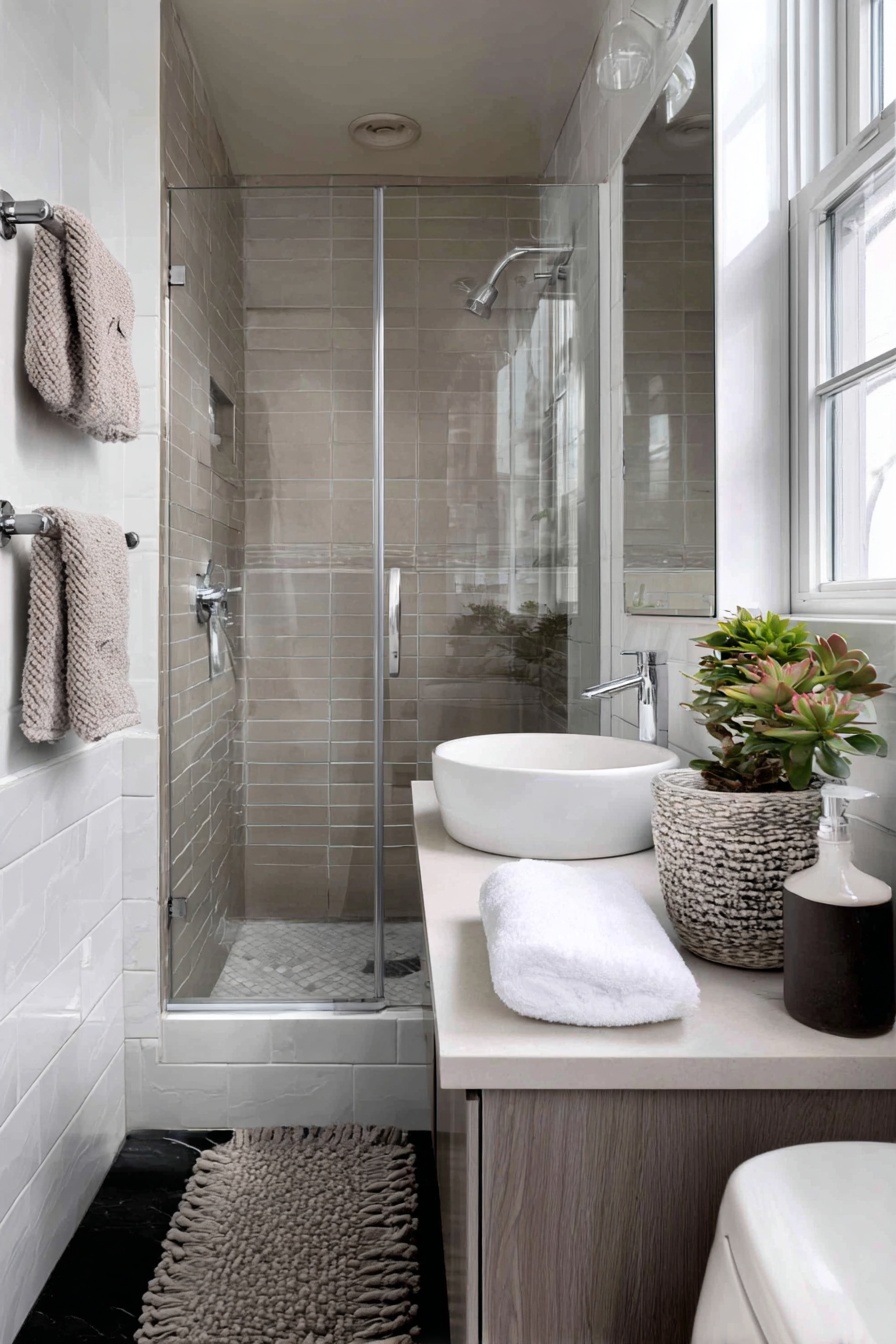 Opt for Compact Fixtures to Save Space