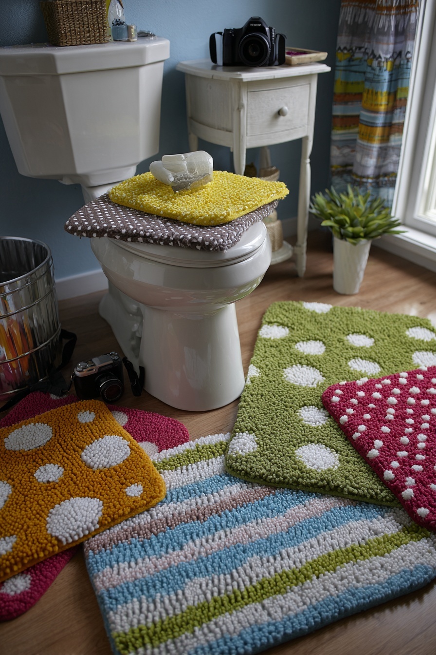 Add Safety and Style with Colorful Non-Slip Bath Mats