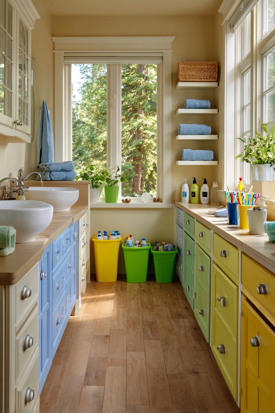 Implement a Color-Coded Storage System