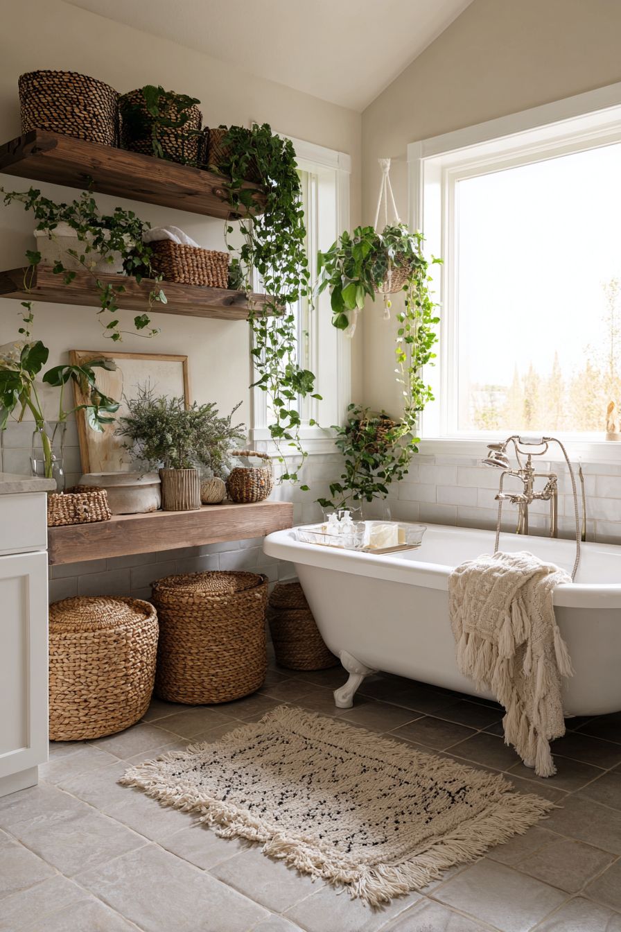 Organize with Stylish Woven Baskets