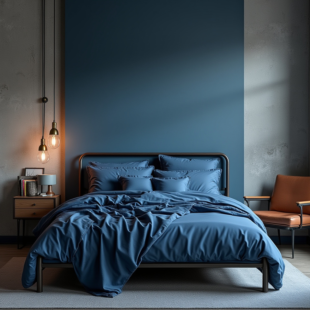 blue bedroom aesthetic 37