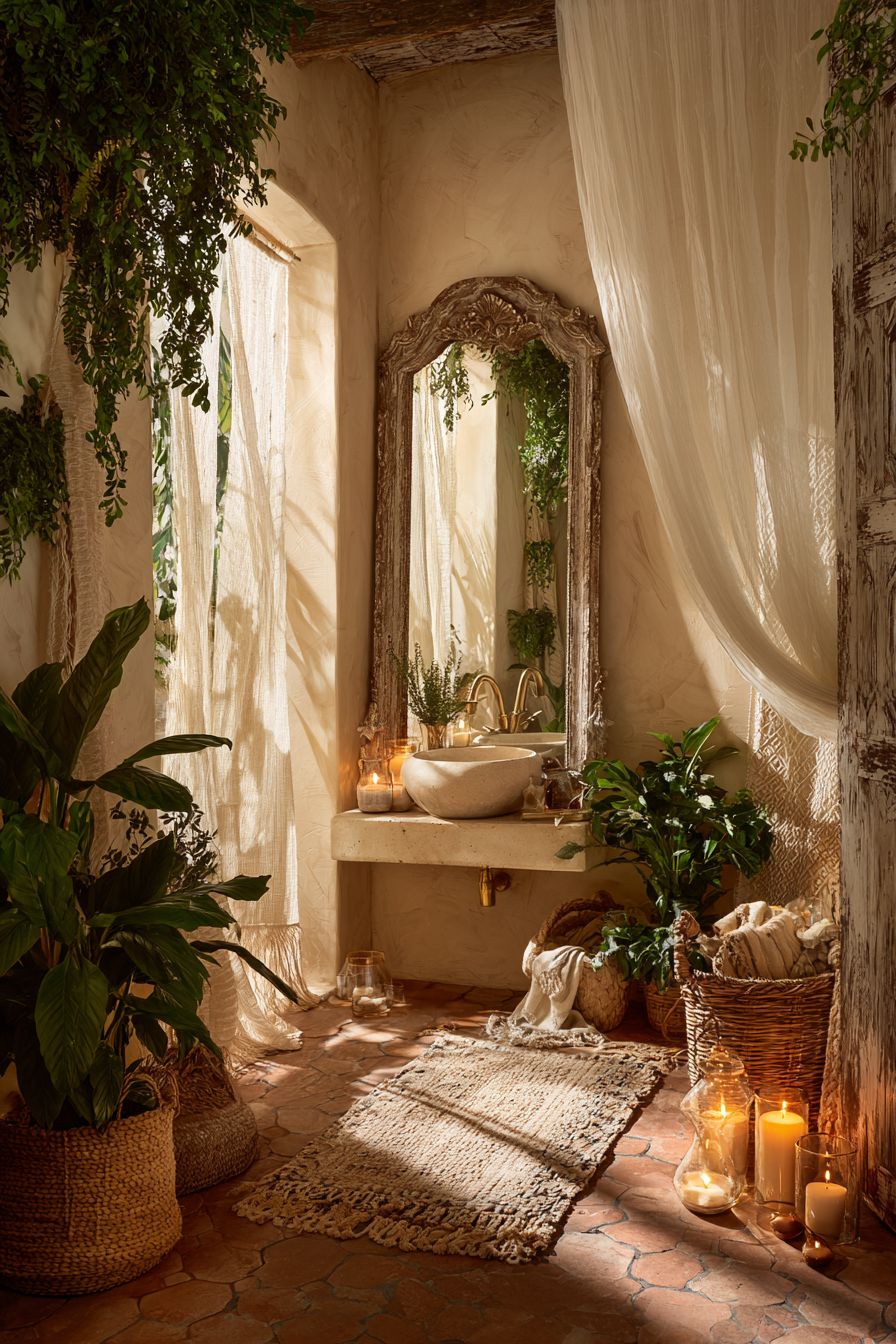 Incorporate Vintage Mirrors for Character