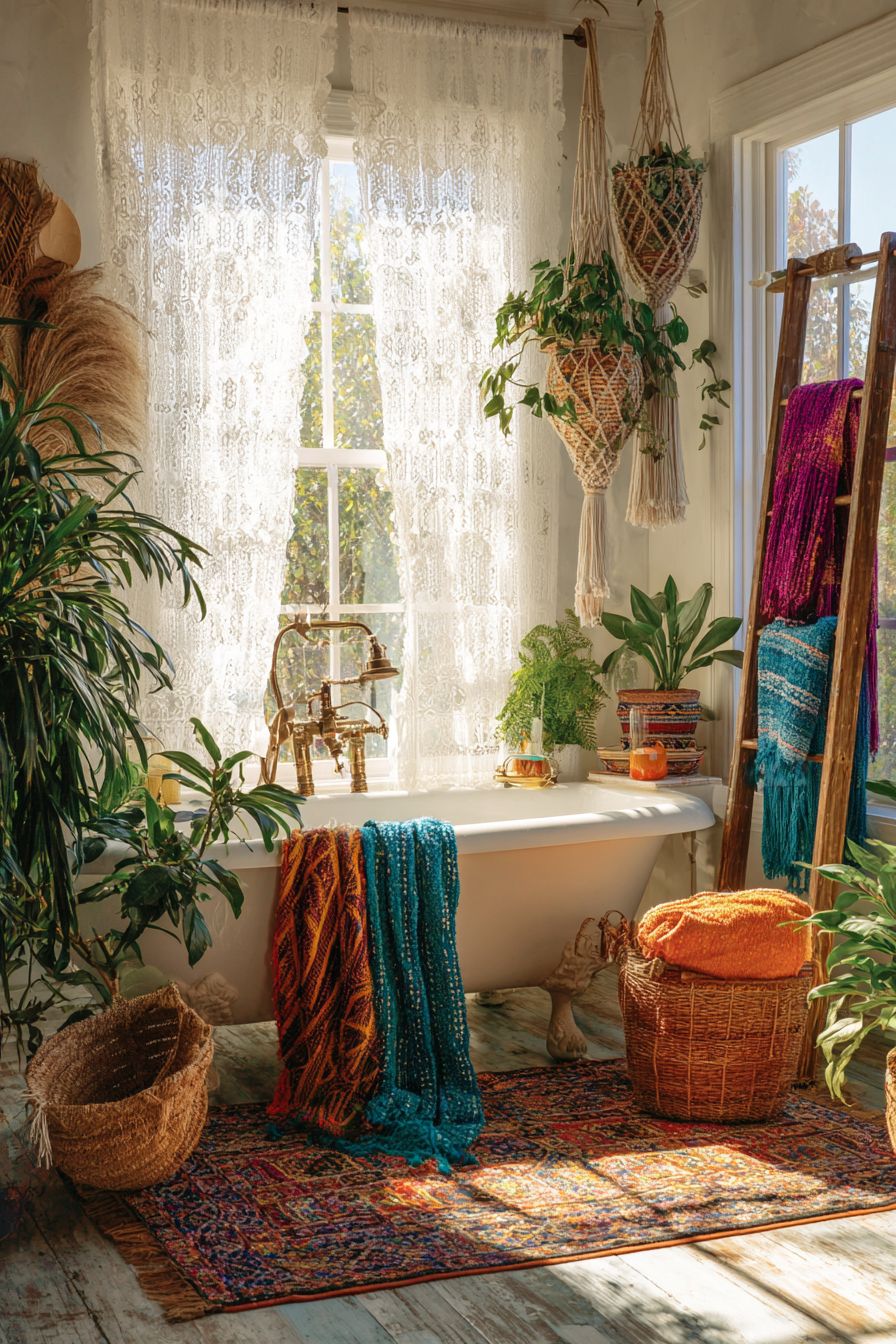 Display Vibrant Turkish Towels