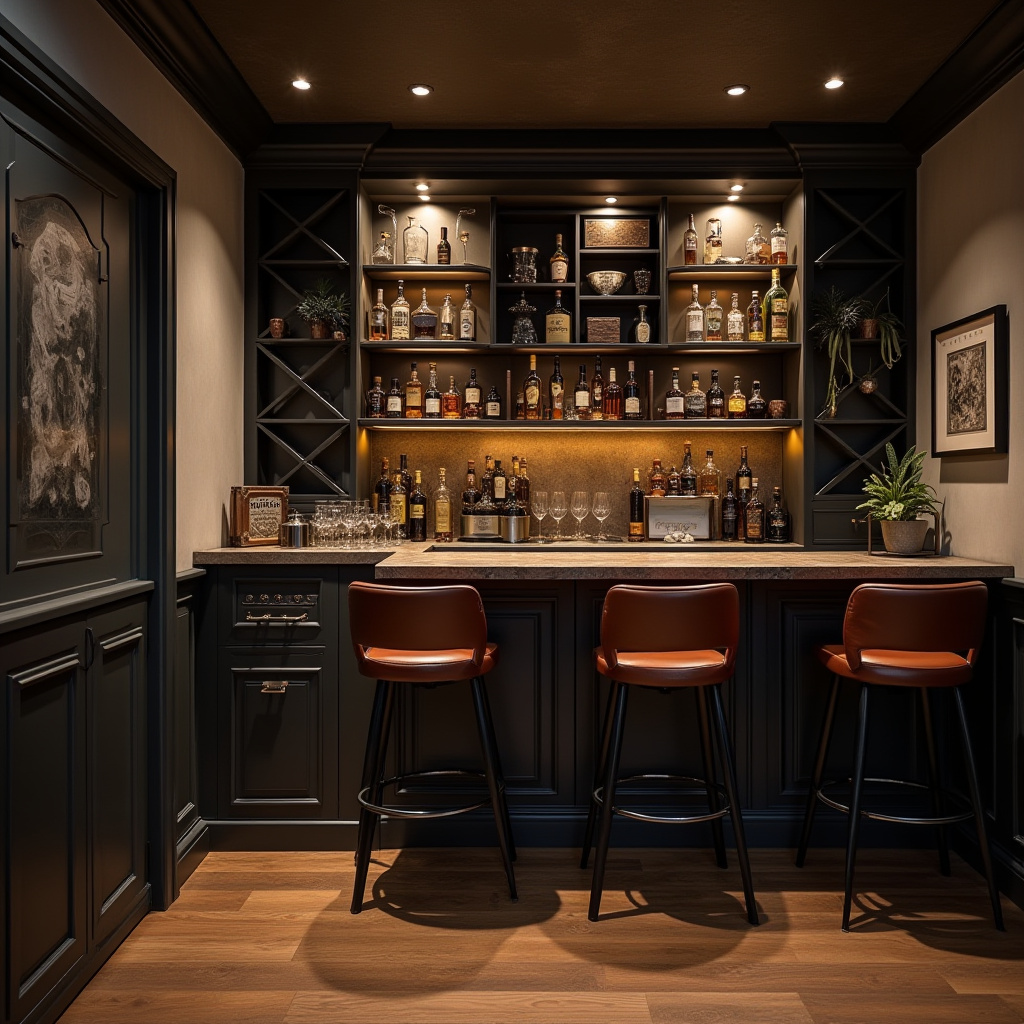 basement home bar