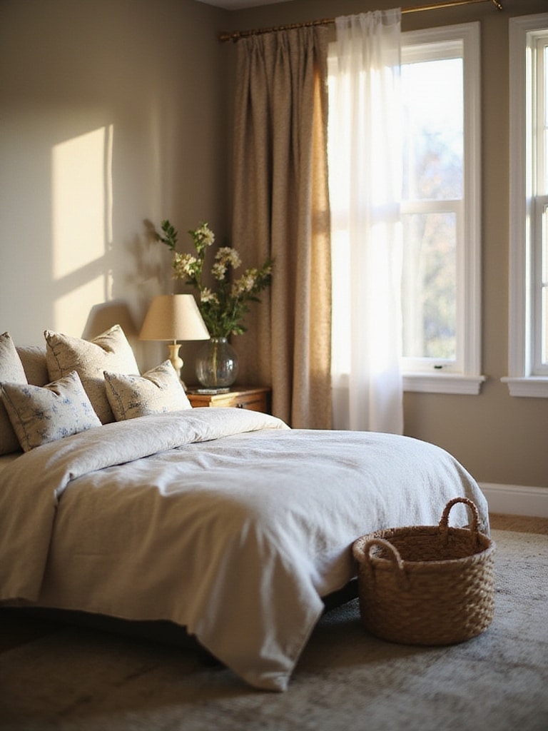 subtle patterns enhance decor