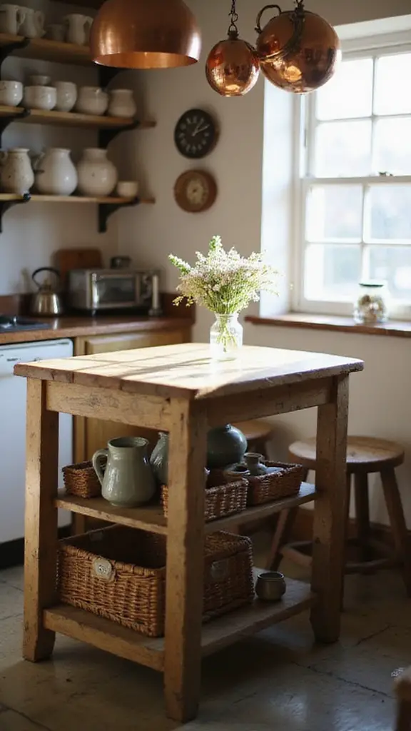 compact multifunctional kitchen island