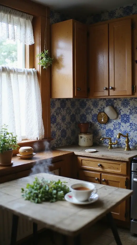 patterned tiles add charm