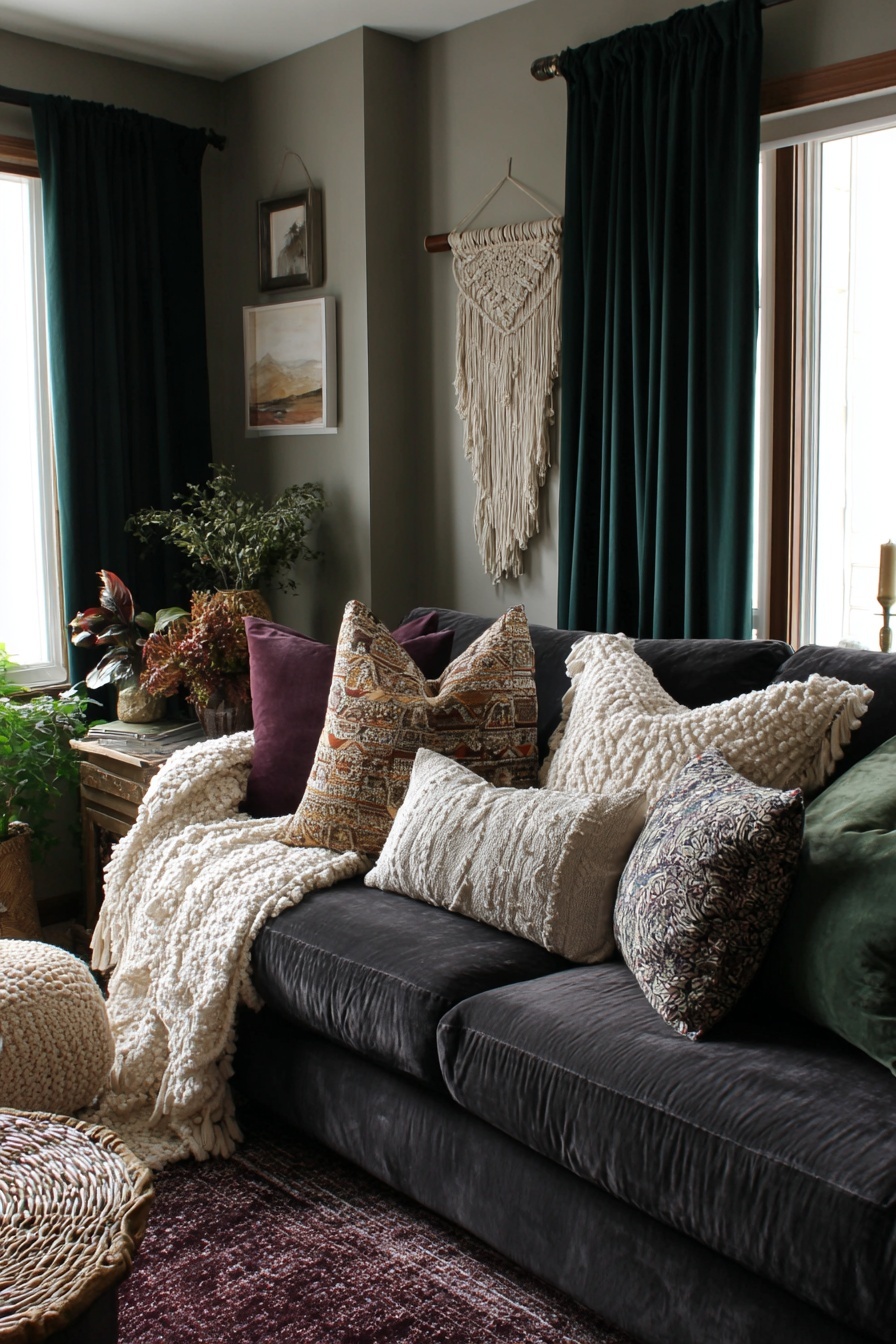 Mix and Layer Varied Fabrics