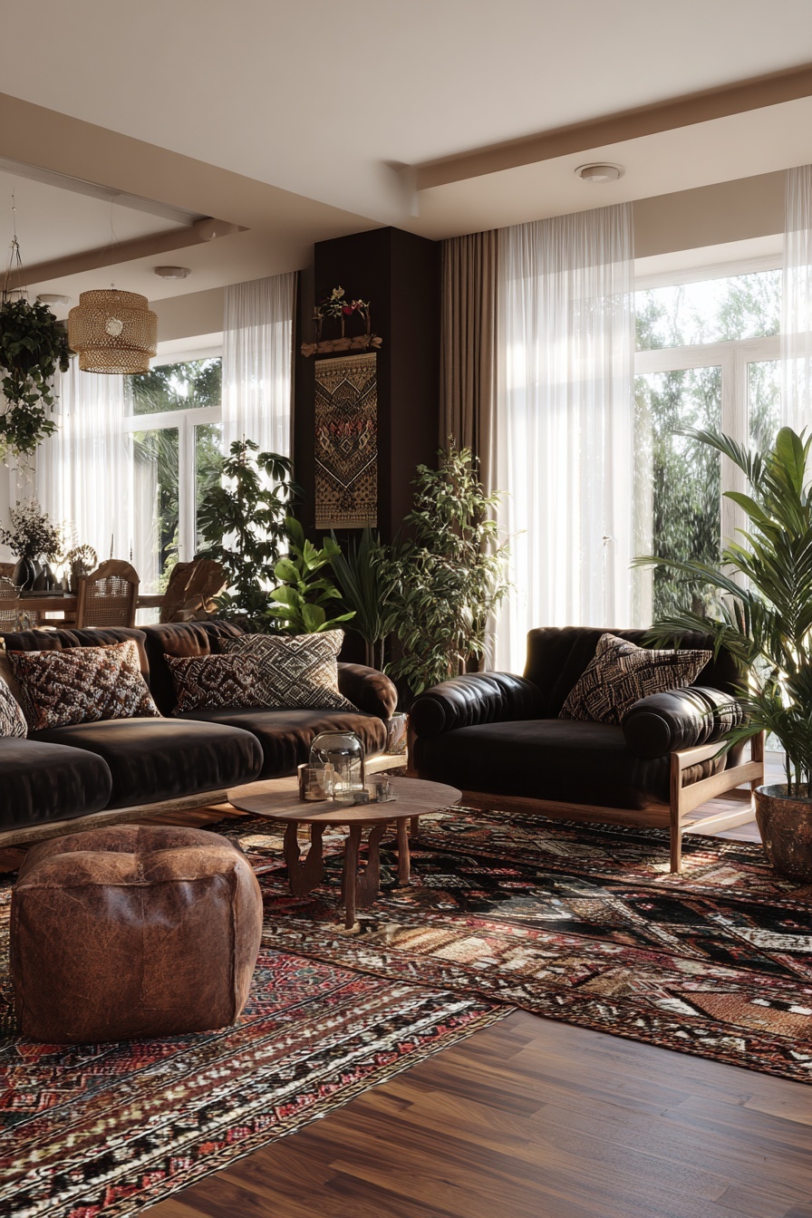 Experiment with Layered Rugs