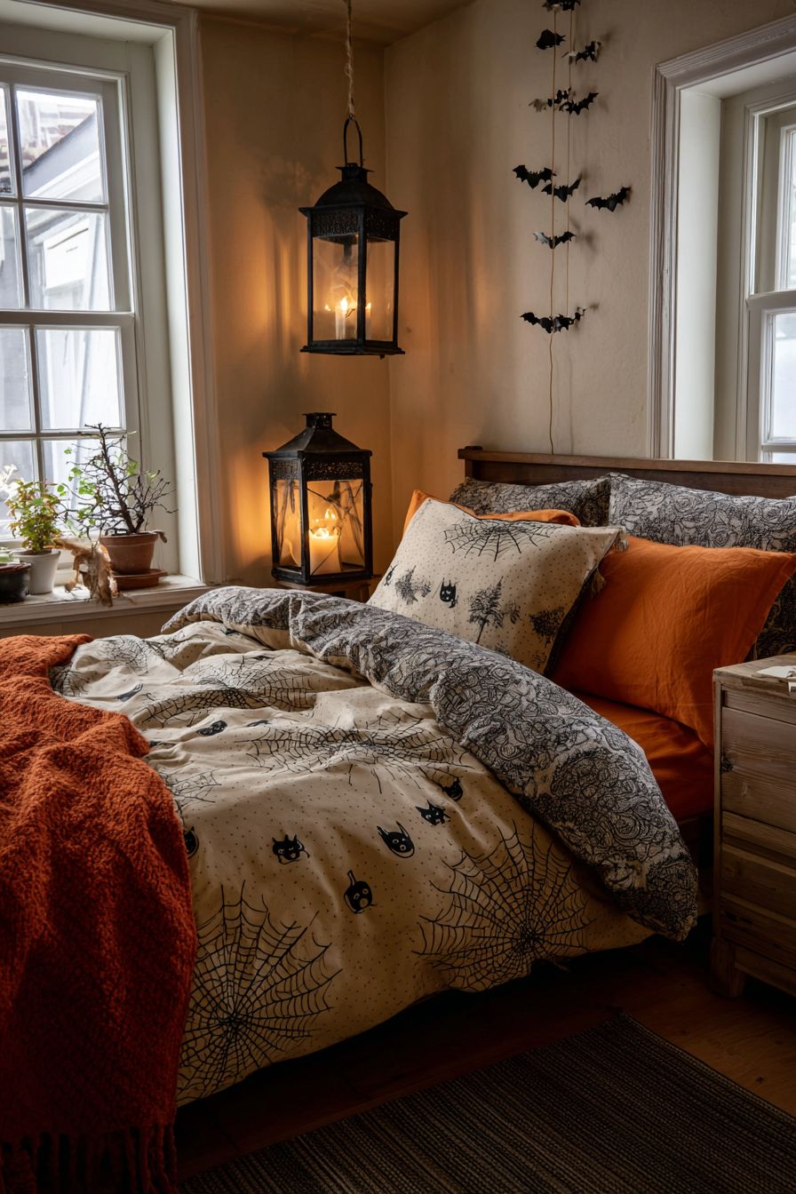 Spooky-Themed Bedding