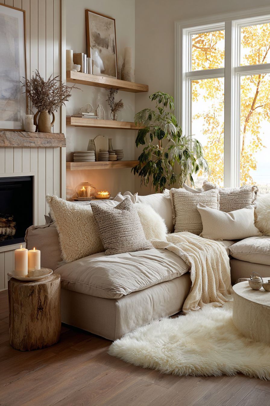 Feature a Comfortable Sofa