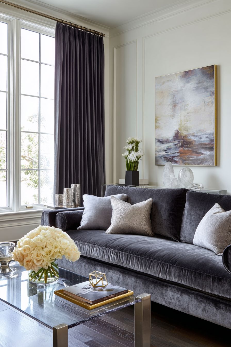 Maximize Elegance with Gray Velvet