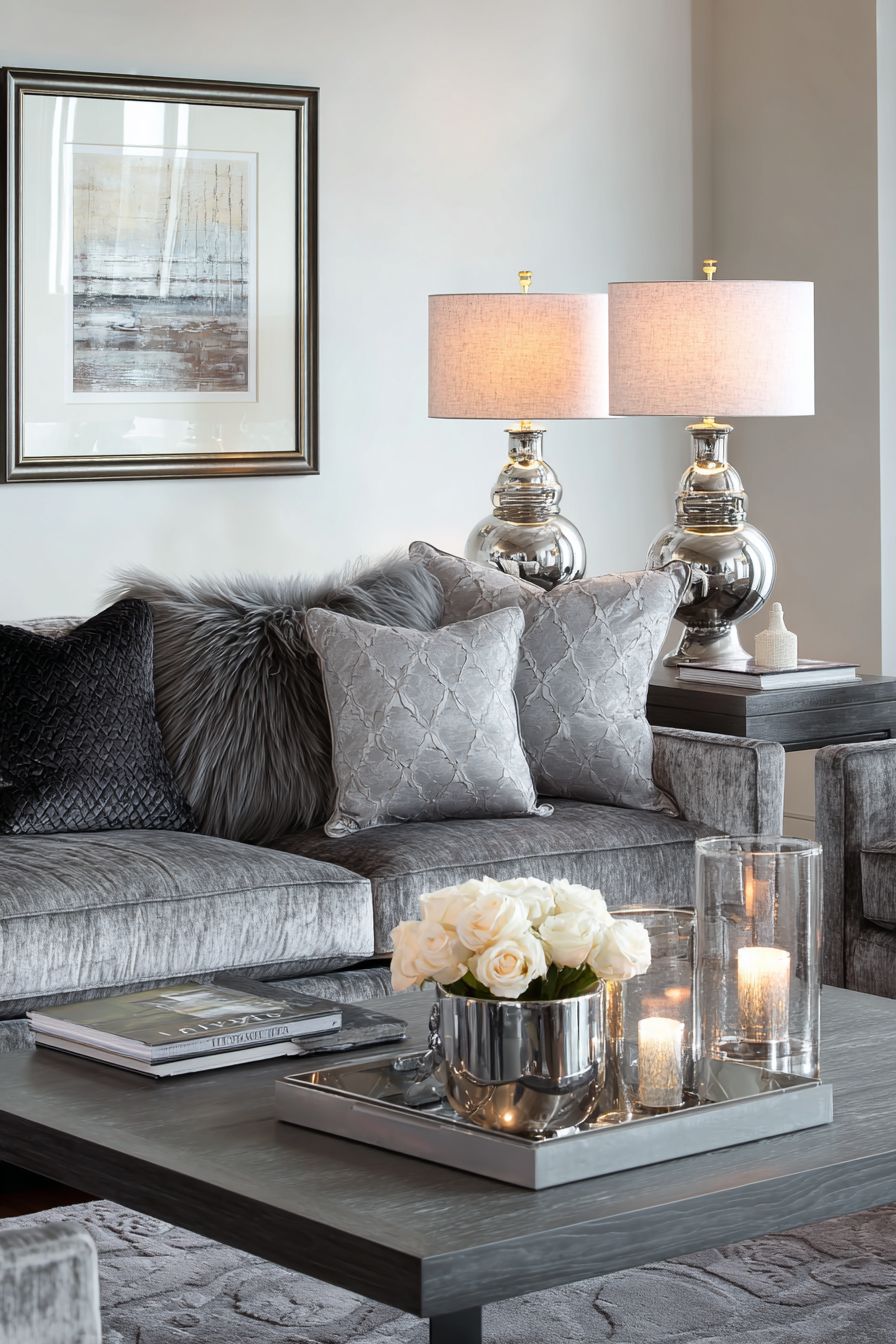 Enhance Lighting with Gray Lamps