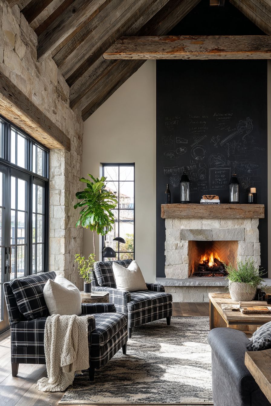 Introduce a Functional Chalkboard Wall