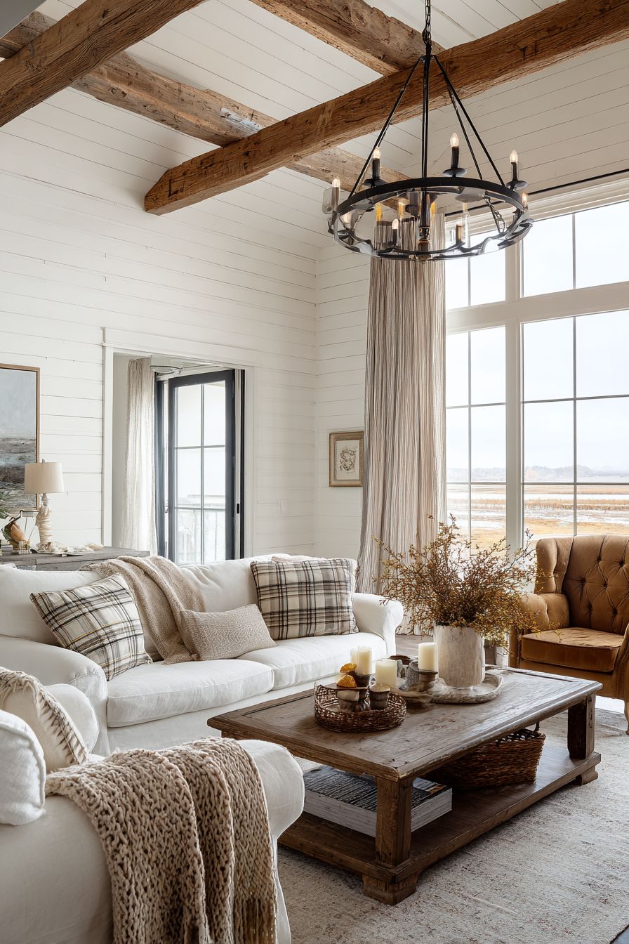Add Texture with a Shiplap Accent Wall
