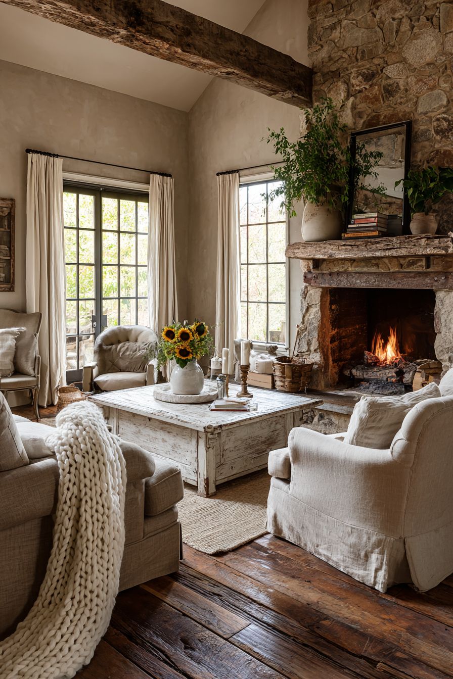 Choose Warm Neutrals for a Cozy Backdrop