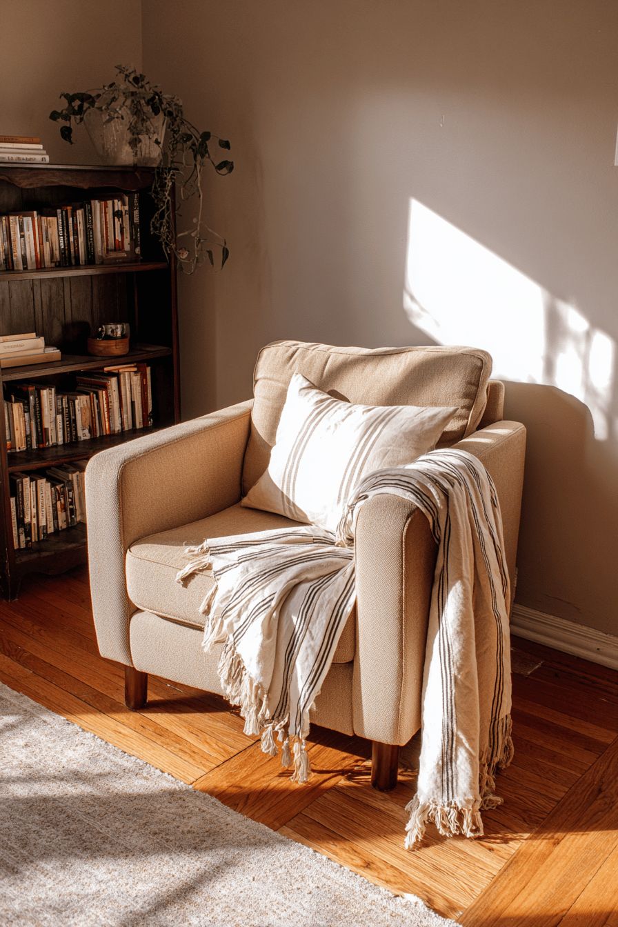 Cozy Reading Chair Nook