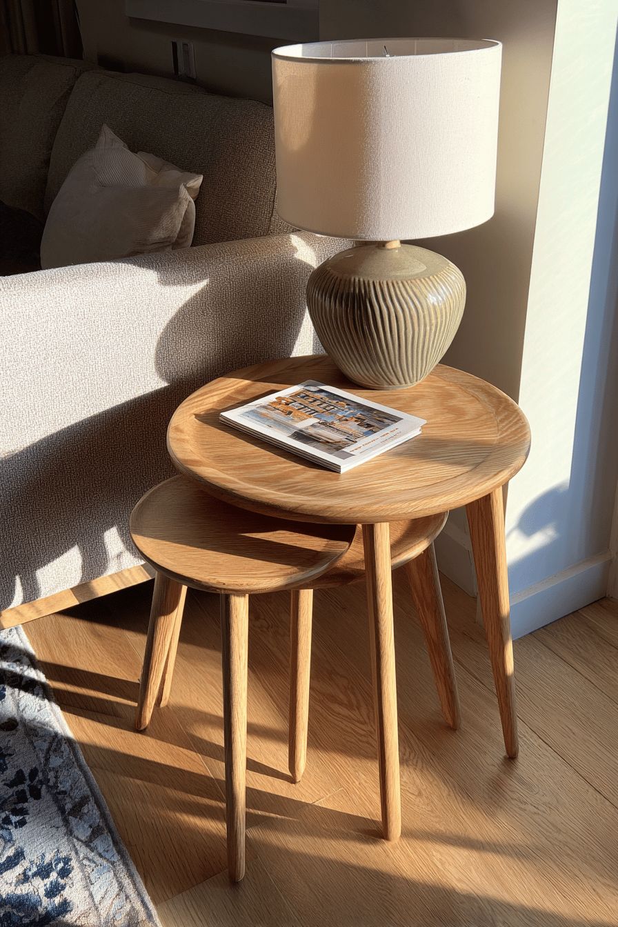 Nesting Tables for Versatile Use